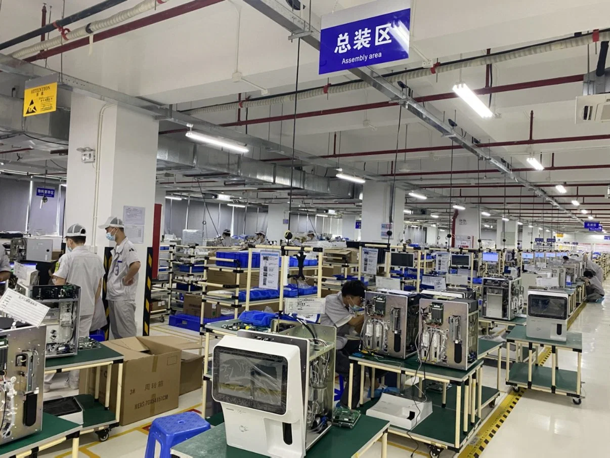 5 Part Diff Auto Hematology Analyzer Fully Automatic Blood Cell Counter Wbc Hematology Analyzer