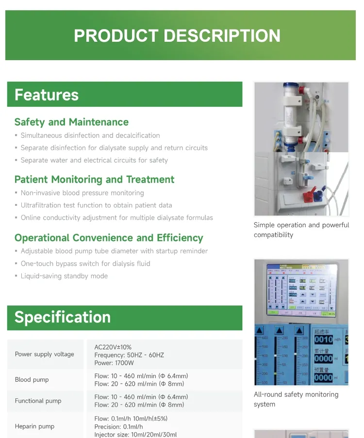 Hemodialysis Machine View 1