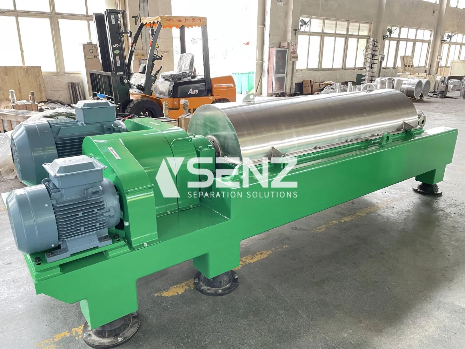 45 Years Centrifuge Manufacturer Industrial Sludge /Wastewater Disposal Decanter Centrifuge