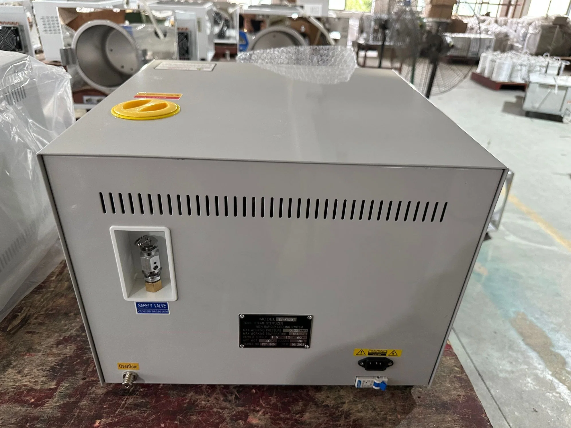 Pioway Medical Steam Sterilizer, Pressure Steam Autoclave Sterilizer (TM-XB20J)