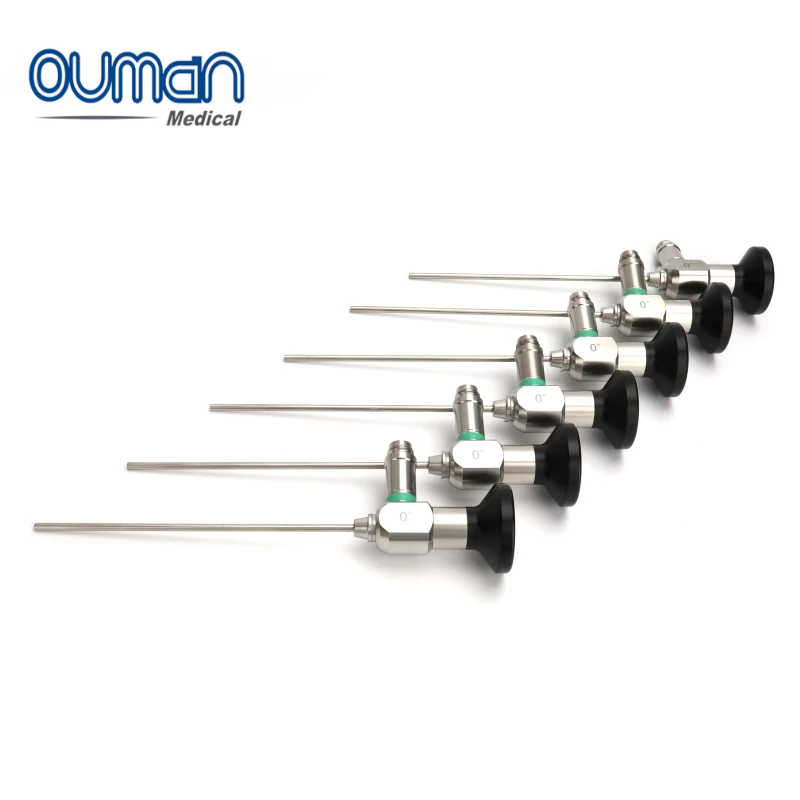 Ouman Rigid Ent Endoscope Nasal Sinuscope 4mm 0/30/70 Degree