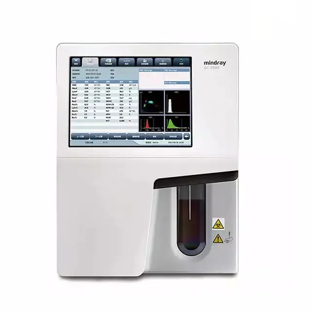 Medical Supplies Mindray Bc-5000 5 Part Cbc Human Blood Cell Counter Laboratory Portable Hematology Analyzer