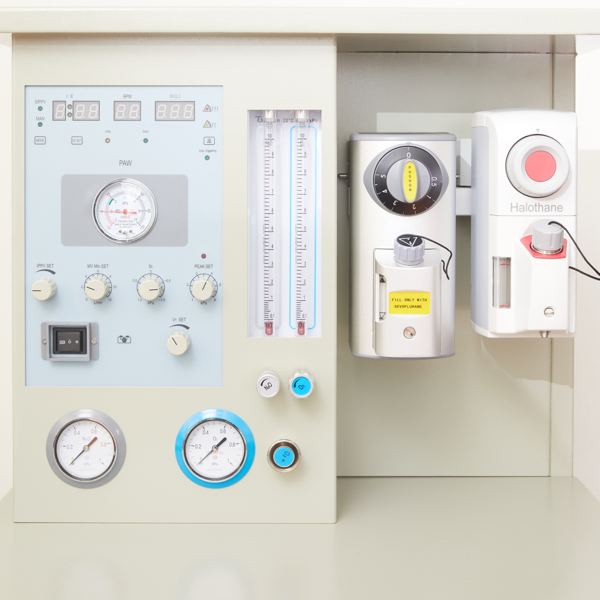 Advanced Hot Sale Medical Anesthesia Machine with Two Vaporizer