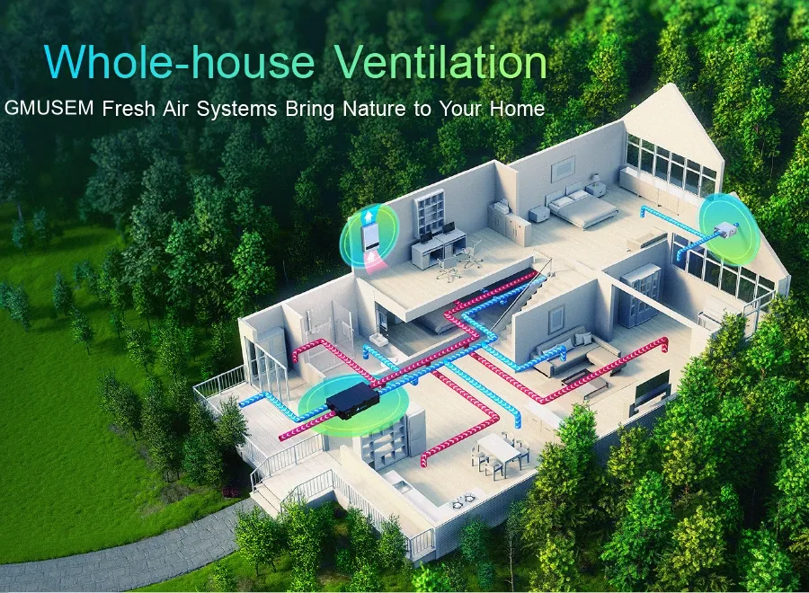 Home Radiator Ceiling Fan Ventilator