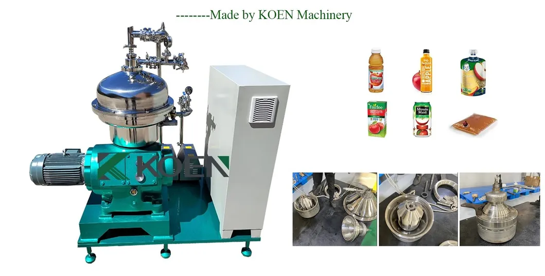 DHC500 Beer Yeast Disc Centrifuge