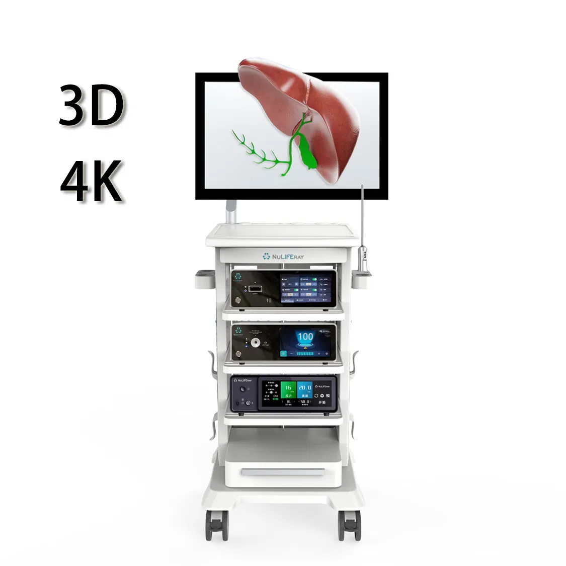 Cutting-Edge 3D 4K Endoscope Camera System for Precision Surgery