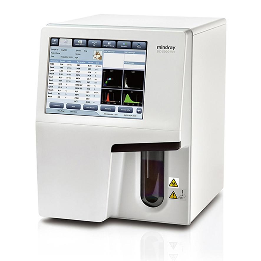 Mindray Bc-5000 Vet Veterinary Medical Equipment Blood Analyzer High Quality Vet Hematology Analyzer for Dog Cat