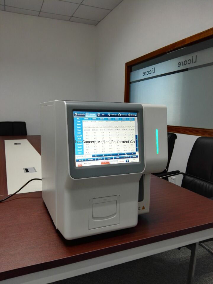 Medical Hospital Laboratory Instrument 3 Parts 22 Parameter Clinical Auto Blood Hematology Analyzer