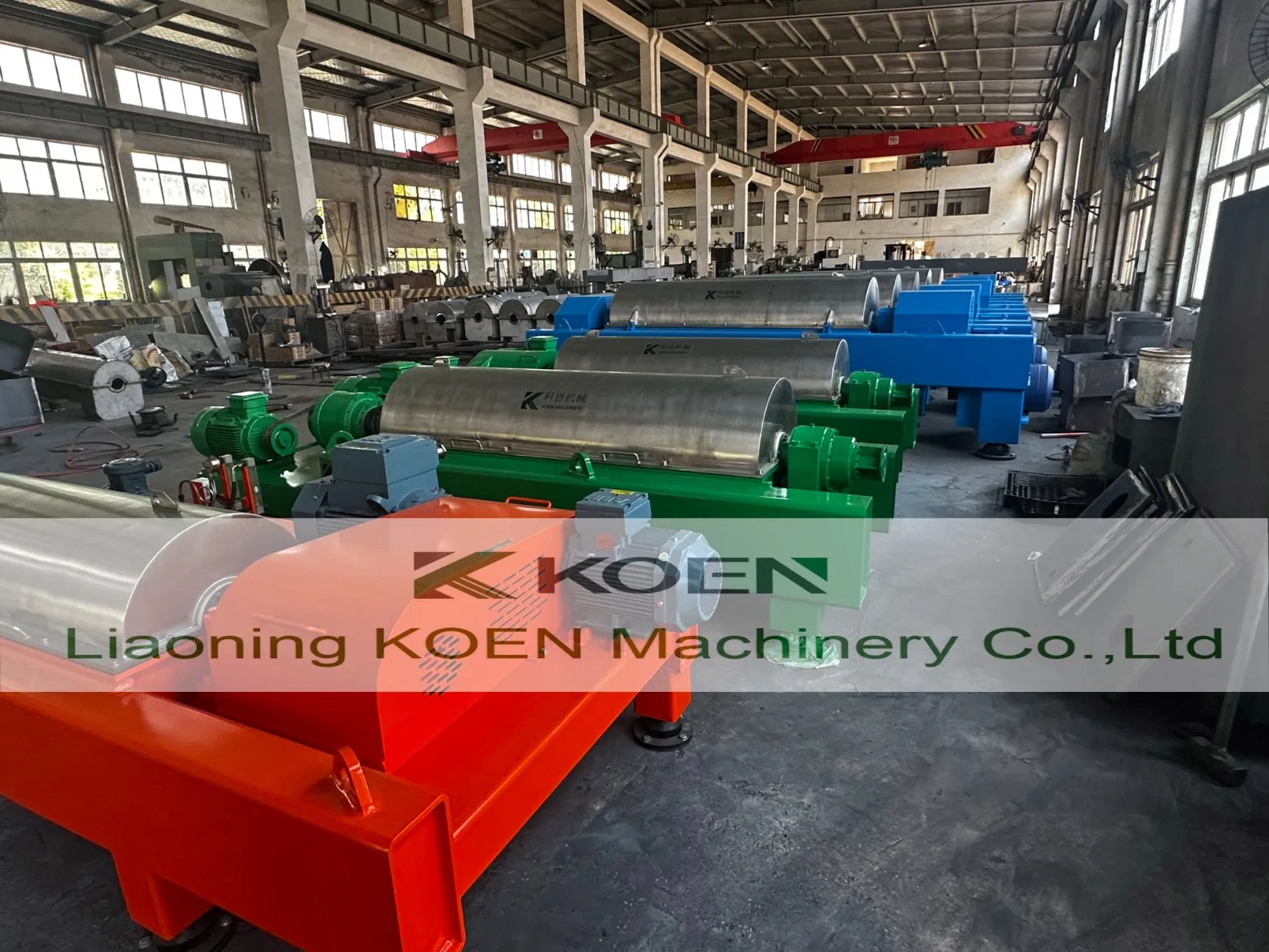 China Supplier 2 Phase Waste Water Treatment Industrial Horizontal Decanter Centrifuge