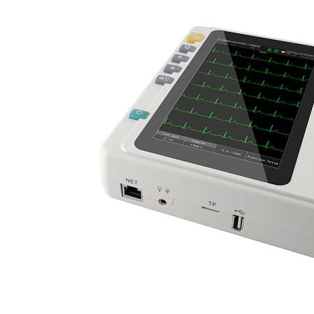 ECG Machine Electrocardiograph 12 Leads 6 Channels ECG Machine