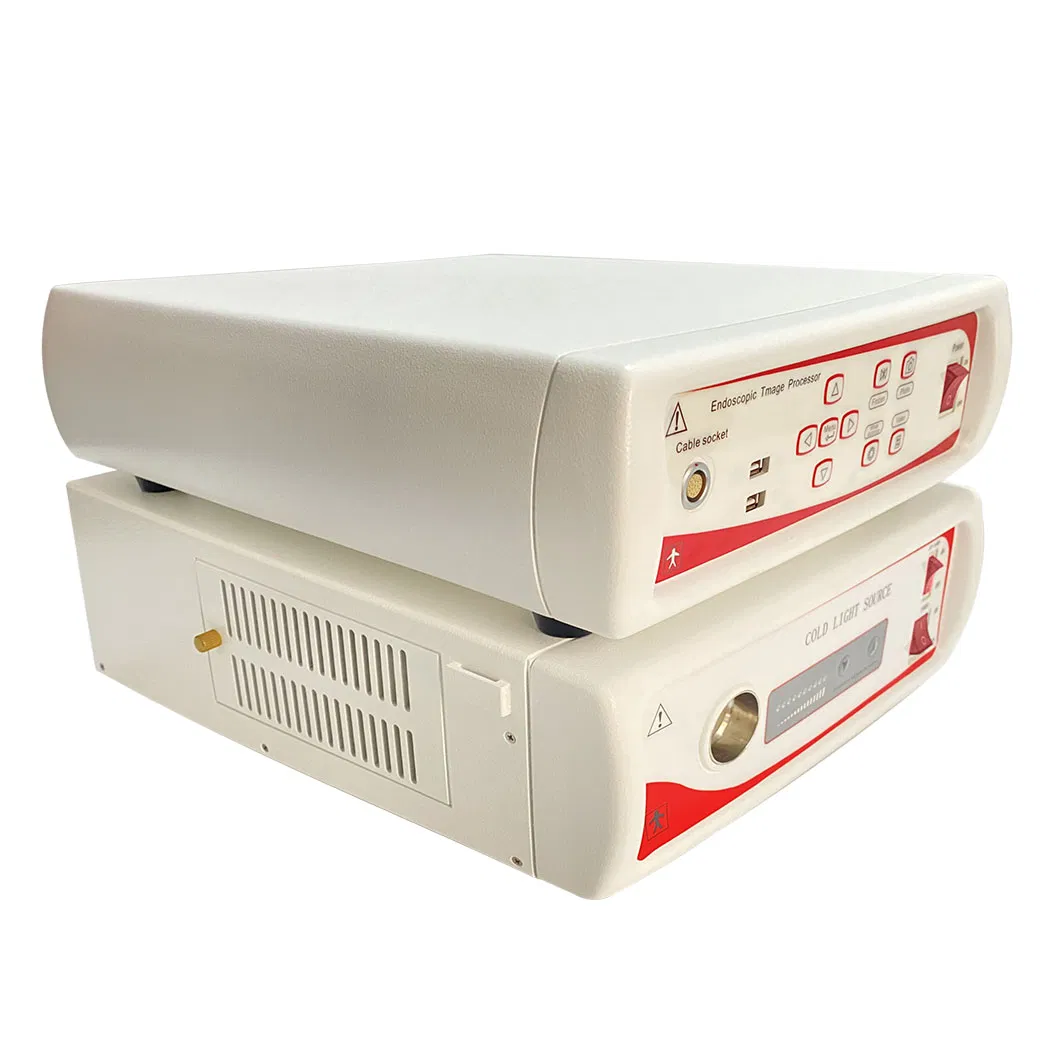 High Quality 2 in 1 Video Endoscope Flexible Waterproof Colonoscopy Gastroscopy