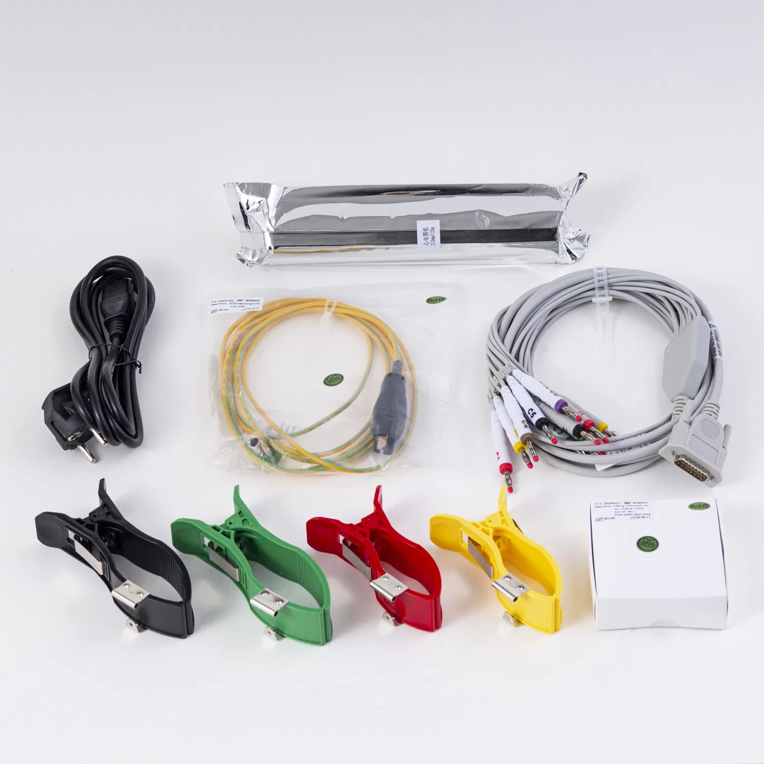 12 Lead 12 Channel Portable Electrocardiograph ECG Machine ECG1200g