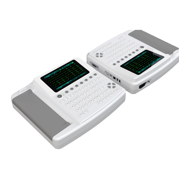 Electric 12 Channel ECG Machine 12 Leads Clinic Diagnosis Electrocardiograph Device ECG Equipment