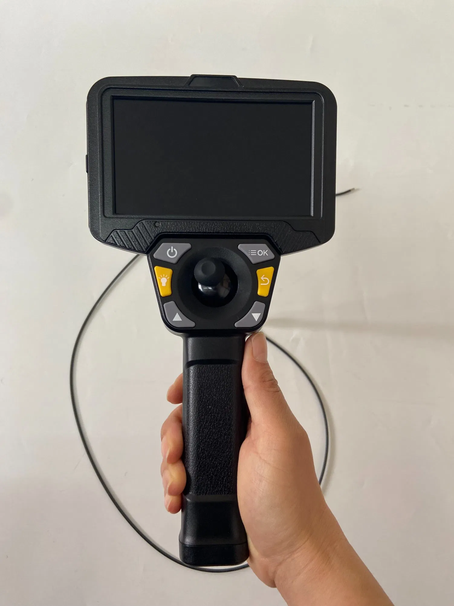 2.8mm Industrial Video Inspection Endoscope with 5 Inch Monitor, WiFi Function, 1m Length