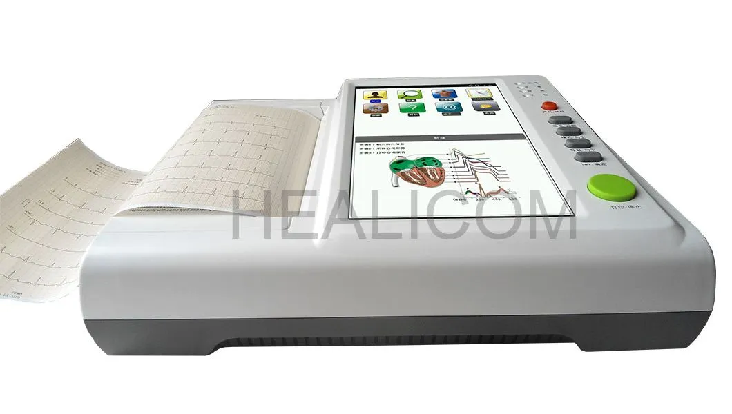 HE-1201 Touch Screen ECG Machine