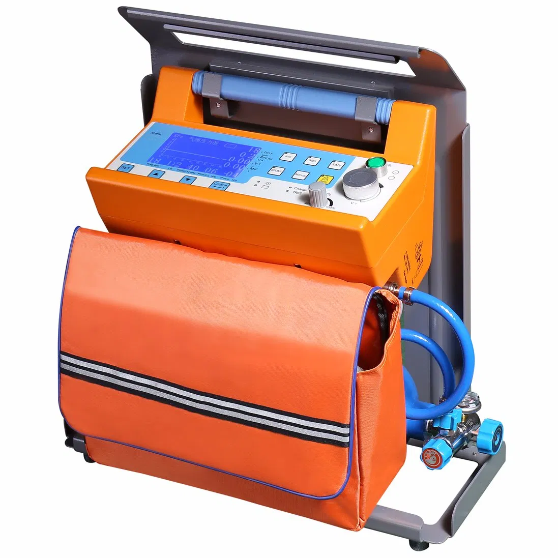 Transport Portable Emergency Hospital Patient Monitor Surgical ICU Noninvasive Invasive Ventilator