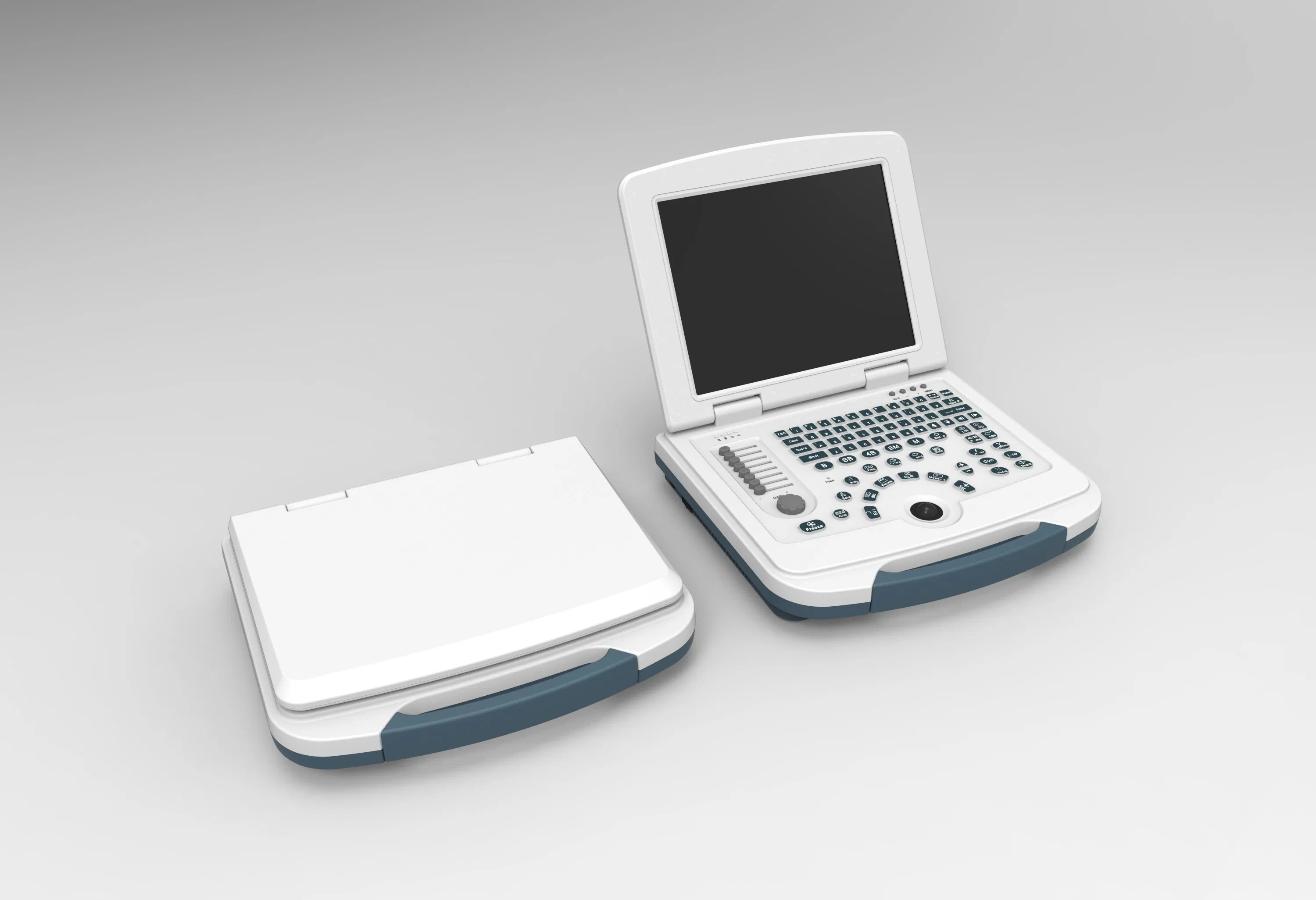 Dawei Laptop Medical Equipment Dw-580 Black and White Ultrasound Scanner for Abdomen