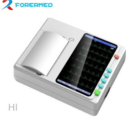 ECG Machine Electrocardiograph 12 Leads 6 Channels ECG Machine