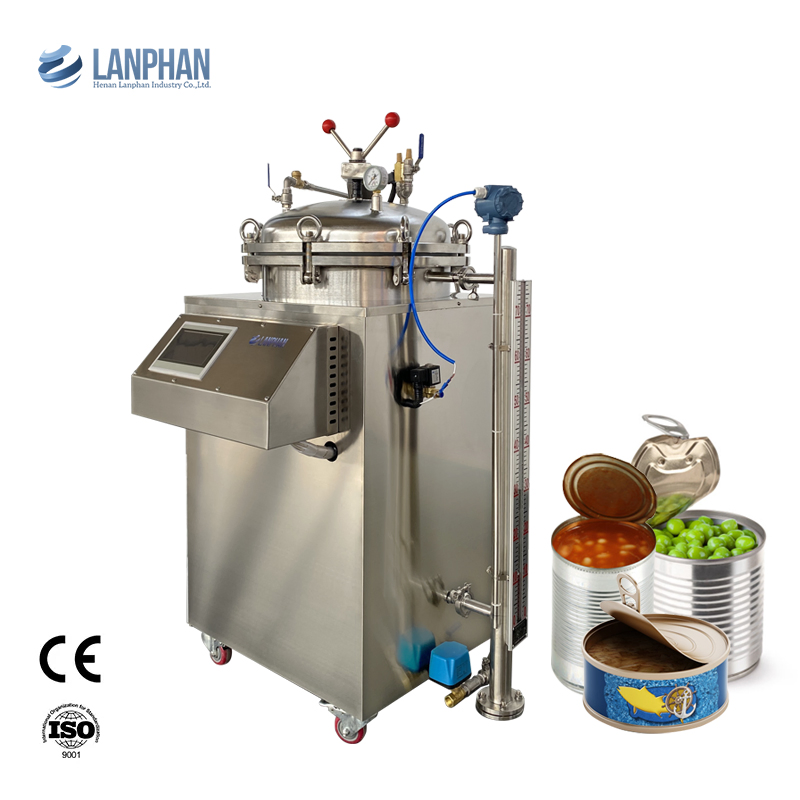 Food Retort Machine Autoclavable Mushroom Sterilizer Autoclave Steam Sterilizer