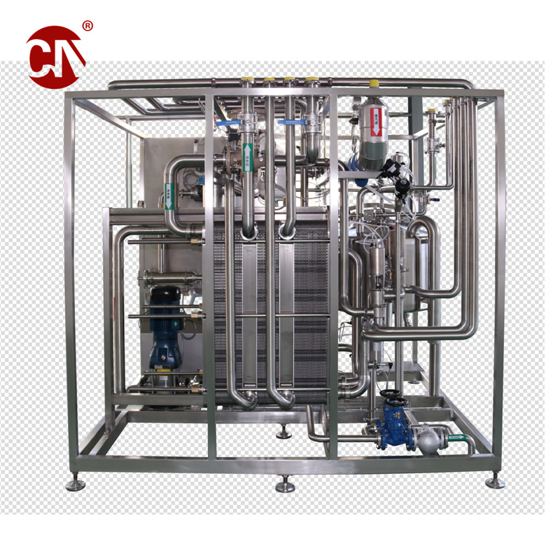 Good Price Full Automatic Milk Pasteurizer Plastic Drink Tubular 1000L Uht Sterilizer/ Juice Pasteurizer