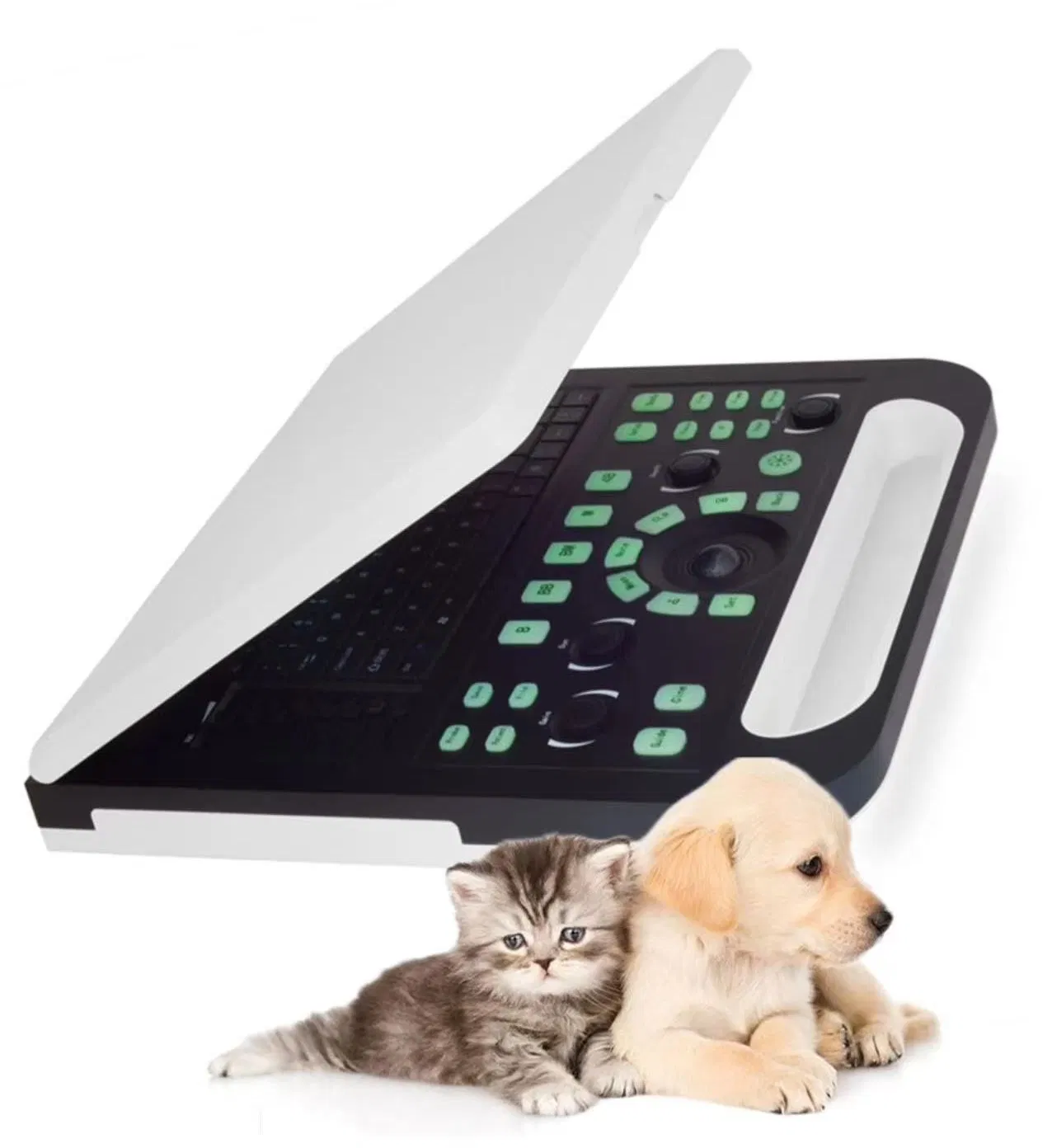 High Quality Portable Veterinary Ultrasound Scanner 15 Inch LED Screen Ultrasound Scanner Price
