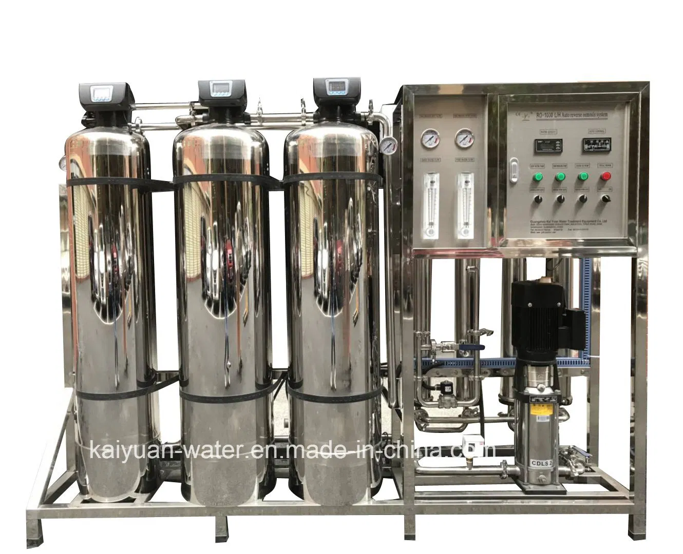 Stainless Steel 1000lph Automatic Water Desalination Reverse Osmosis Plant Dialysis Reverse Osmosis Salt Water Treatment System Water Purifier Machine Cost