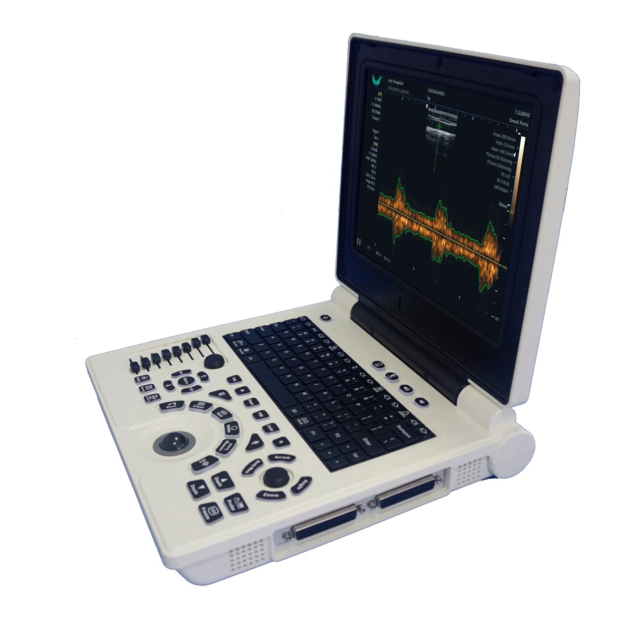 U10b Ultrasound Equipment Black and White Cheap Price Laptop Ultrasound Scanner