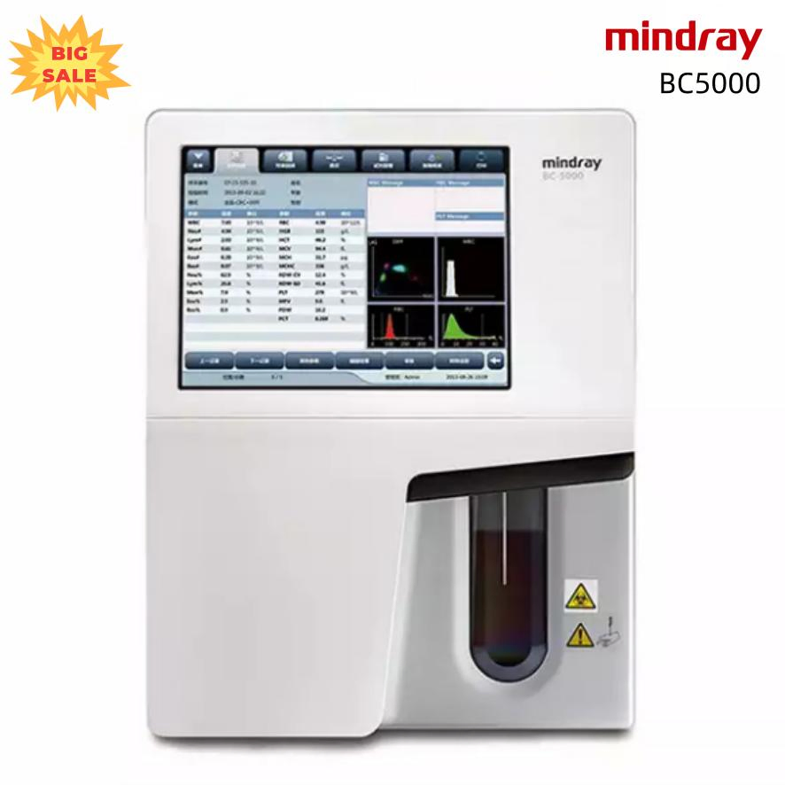 Mindray Bc-5000 Vet Veterinary Medical Equipment Blood Analyzer High Quality Vet Hematology Analyzer for Dog Cat