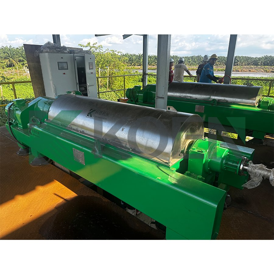 China Supplier 2 Phase Waste Water Treatment Industrial Horizontal Decanter Centrifuge