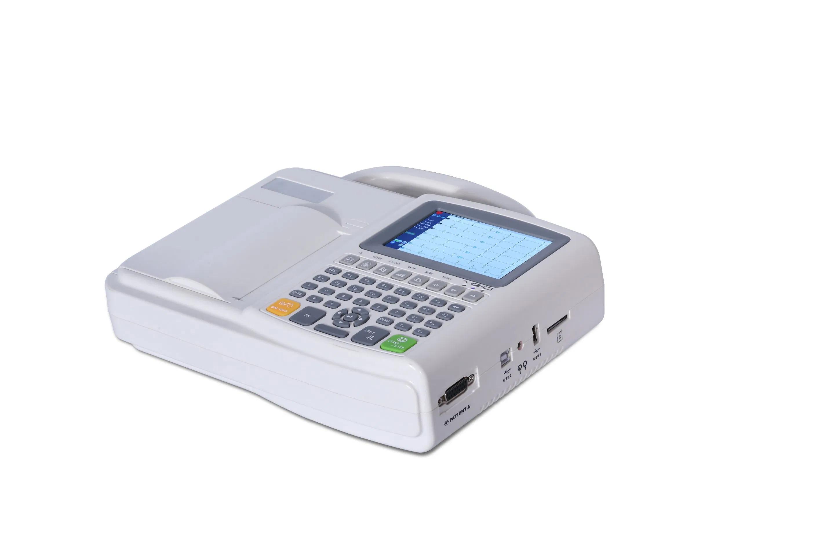 Medical Portable 3 Channel Electrocardiograph Machine ECG Price