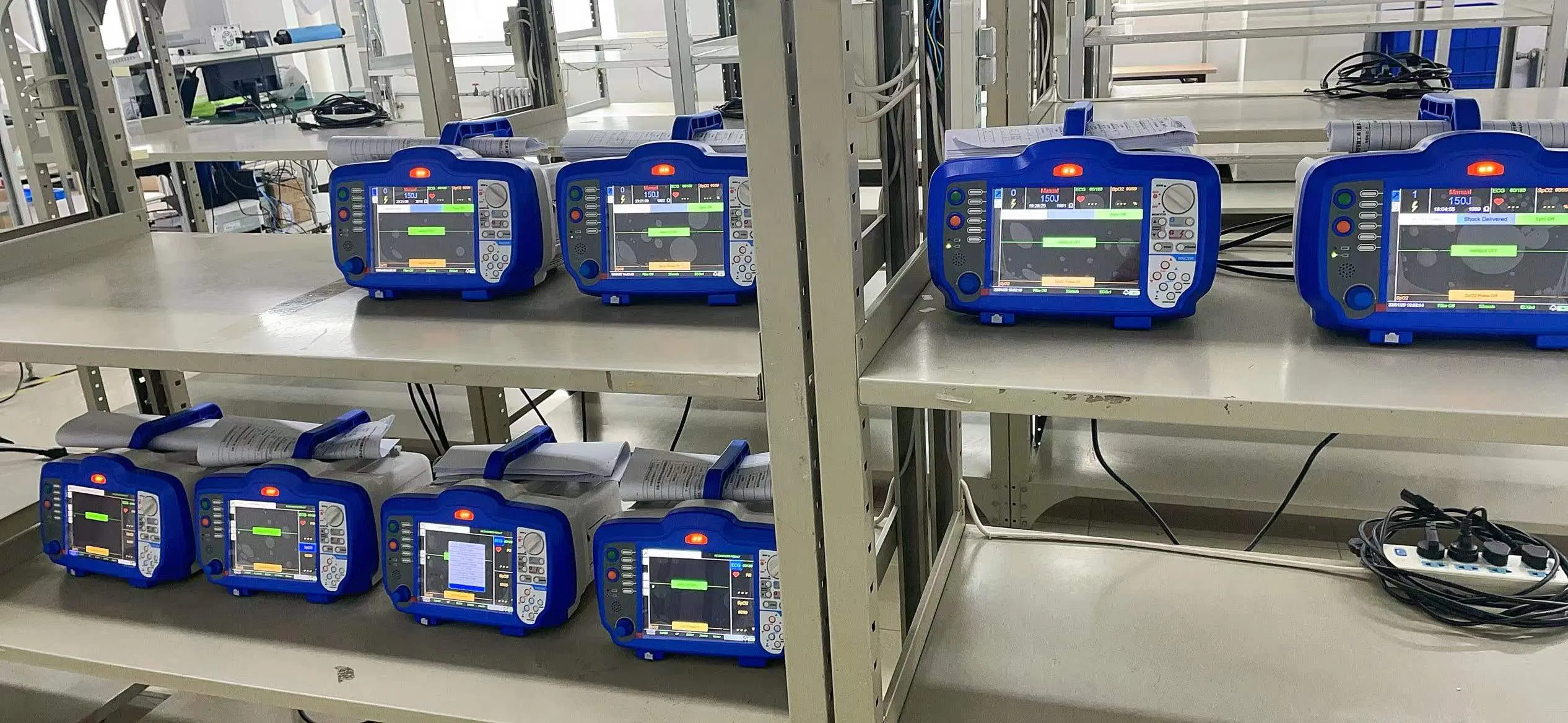 Portable Biphasic External Defibrillator Machine Aed Automatic External Heart Defibrillator Monitor