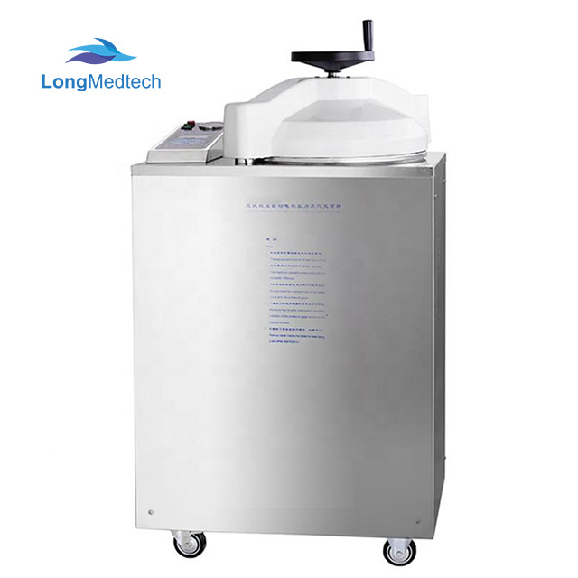 35L/50L/75L/100L LCD Display Automation Safety Medical Vertical Pressure Steam Autoclave Sterilizer