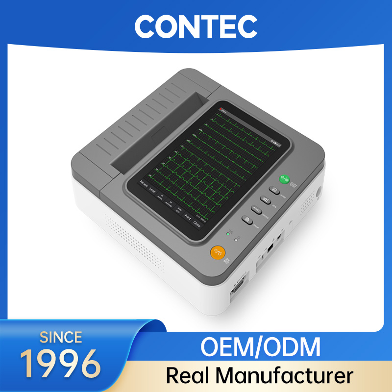 Contec Medical Electrocardiograph EKG Monitorecg Device 12 Channel ECG