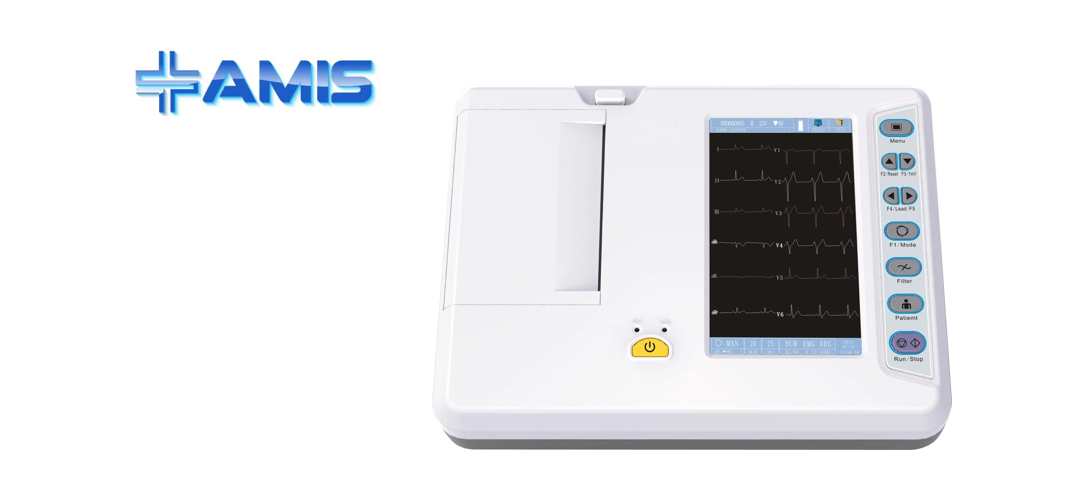 Electrocardiograph Three Channel ECG Machine (AM-ECG03)