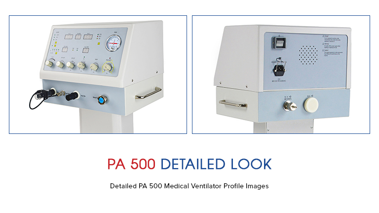 Simple Cheap Portable Medical Ventilator Price (PA-500 Model)