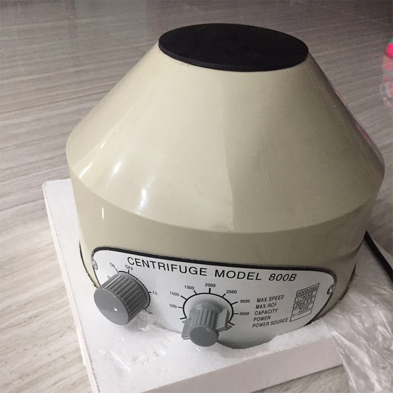Laboratory Mini Centrifuge Machine with Timer 800b for Blood Serum and Plasma