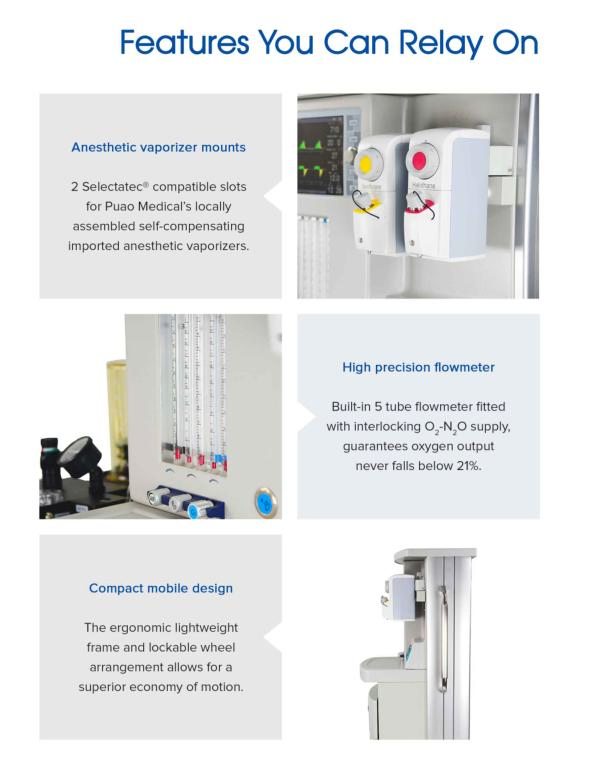 Jingling-850 Advanced Model Best Seller Anesthesia Machine, Anesthesia Machine Price