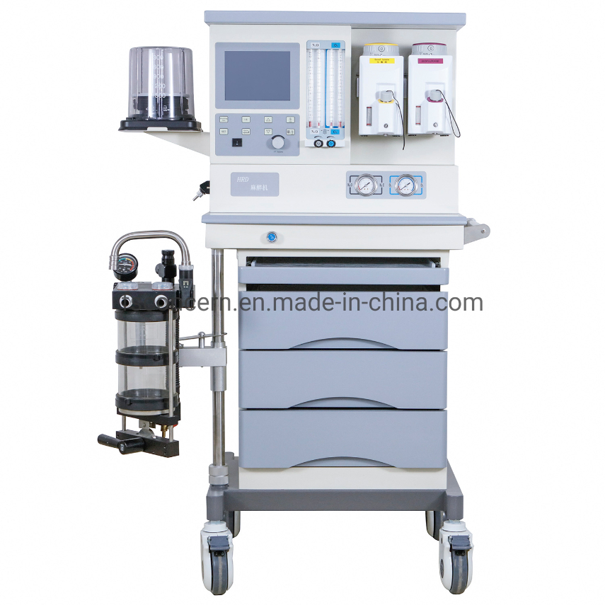 Multifunctional Hospital Medical Anesthesia Equipment Surgical Anestesia Machine Two Vaporizers