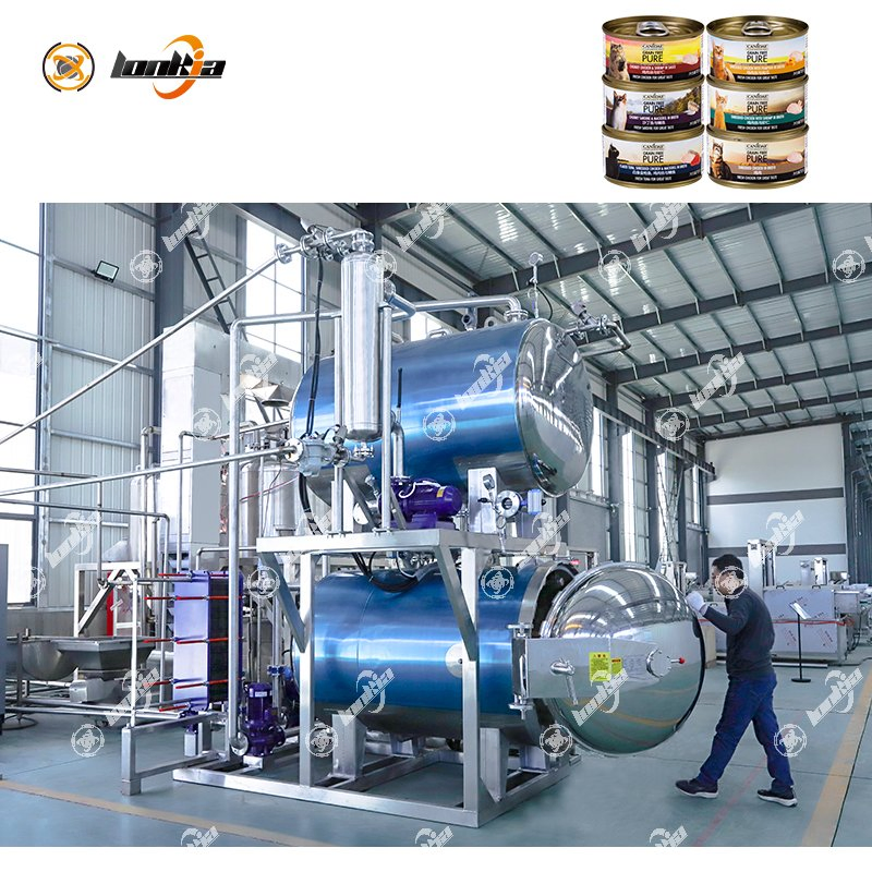 High Pressure Steam Water Retort Machine Food Sterilizer Can Autoclave Sterilization Equipment