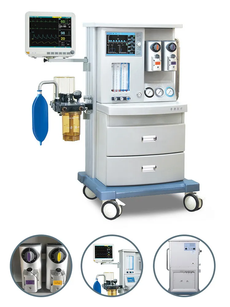 ICU Anesthesia Machine Display