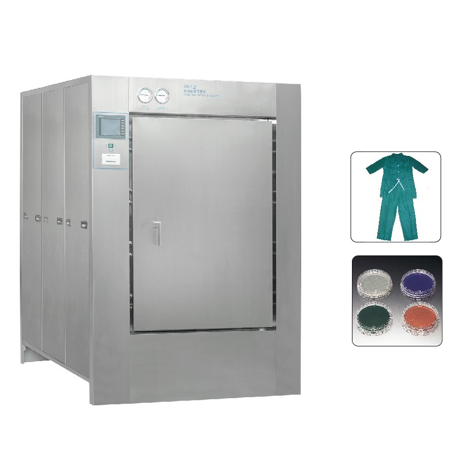 Pharmaceutical Machine Industrial Equipment Vial/Bottle/Ampoule/Clothing/Metal/Culture Medium Pure Steam Sterilizer Pulsating Vacuum Autoclave