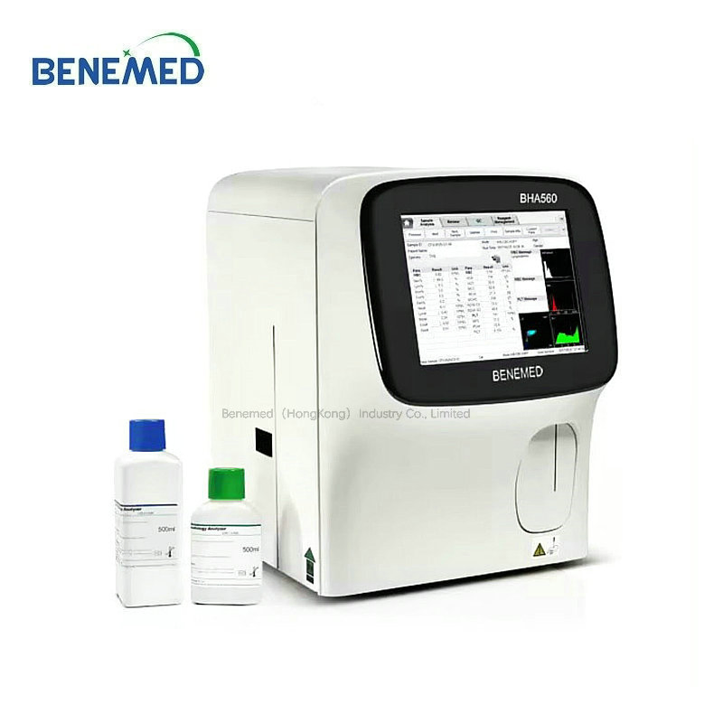 Lab Equipment 5 Part Auto Blood Cell Counter Hematology Analyzer