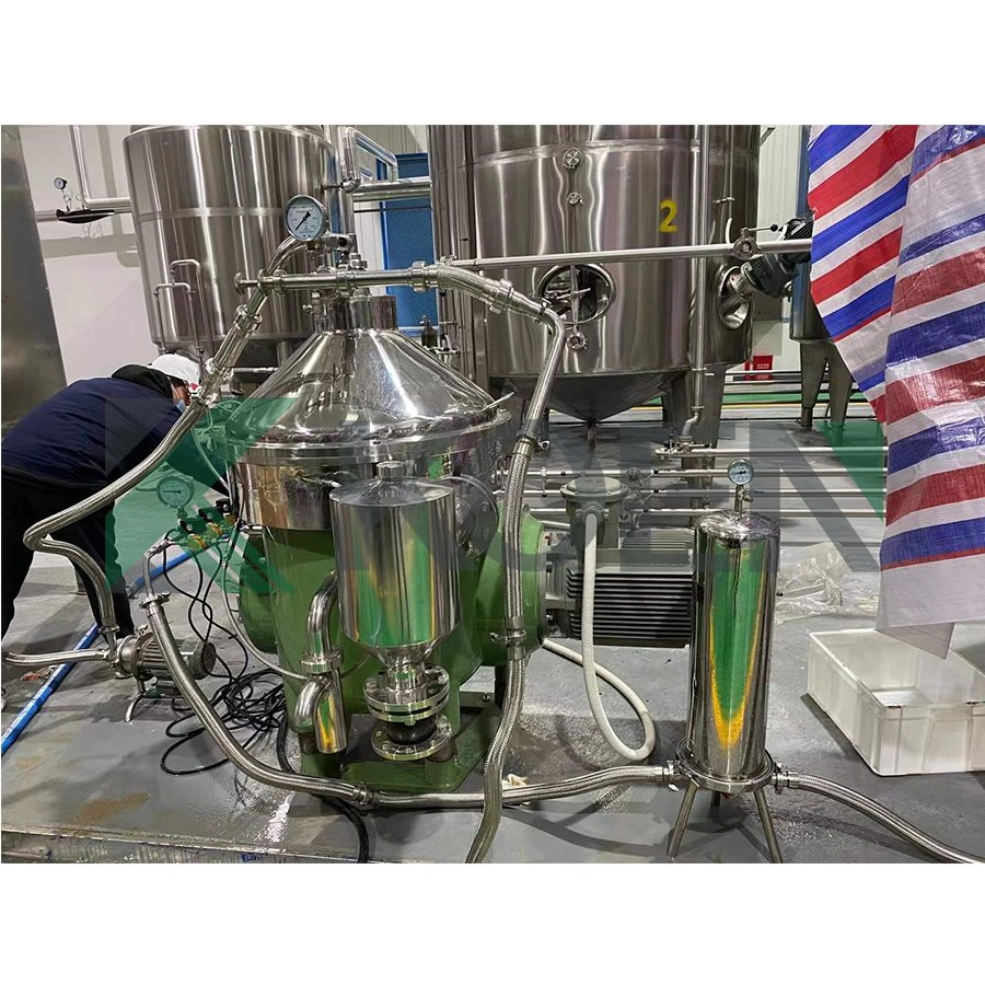 Industry SS304 Food Grade Continues Working Dhc500 Beer Yeast Disc Centrifuge