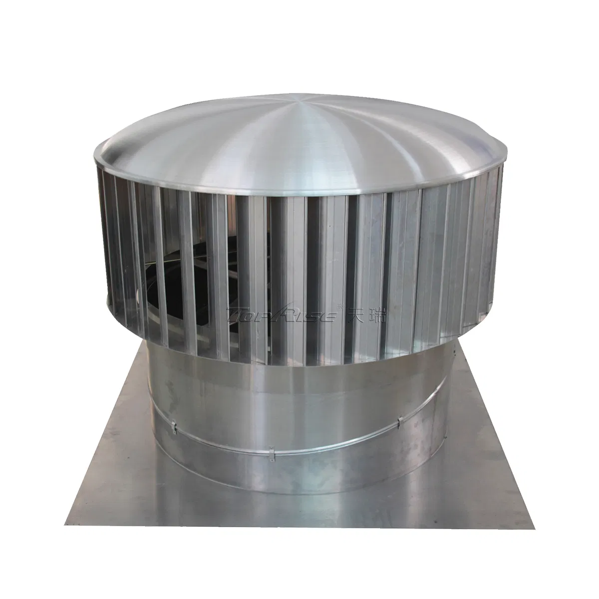 Toprise Wind Driven Roof Turbine Air Ventilator Wind Power Straight Vanes 900mm