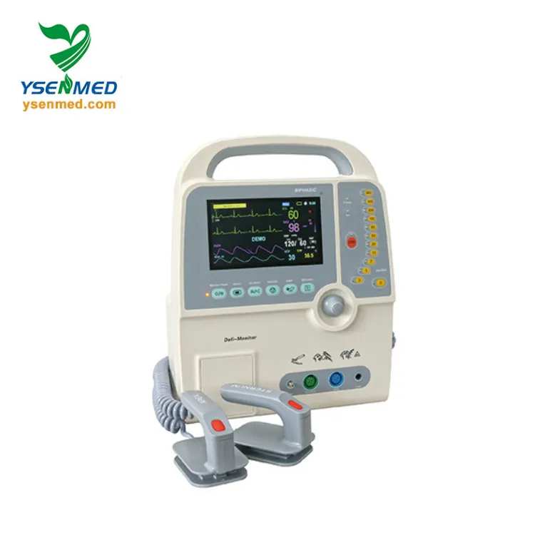 Hospital Monophasic Portable Defibrillator YS-8000C