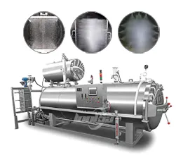 Water spray sterilizer