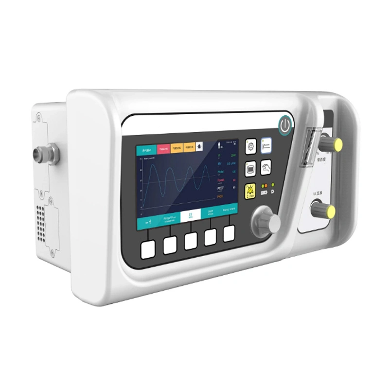 Hospital Transport Ventilator Breathing Machine, Portable Emergency Ventilator