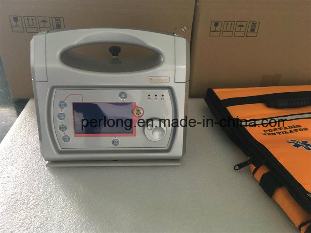 PA-100d Medical Hospital Respiratory ICU Portable Breathing Transport Ventilator