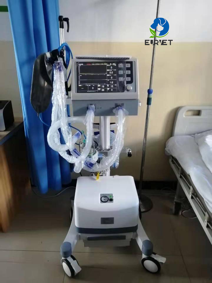 EURVET Best Selling Lightweight and Portable Ventilator Suitable for Home and Hospital Use