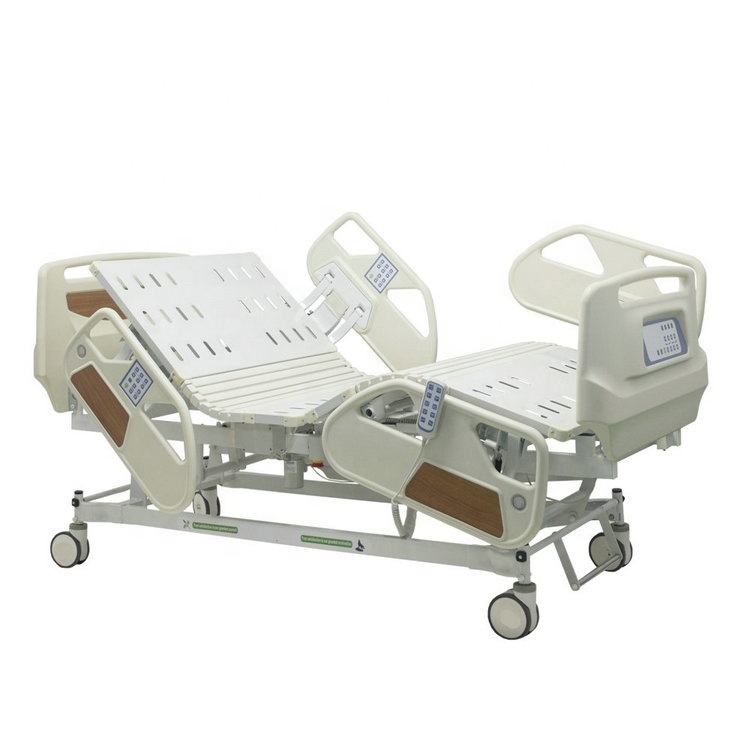 High Quality VIP ICU Ward Room Automatic Multi Electric Five Functions Intensive Care Patient Nursing Bed with ACP Button CPR